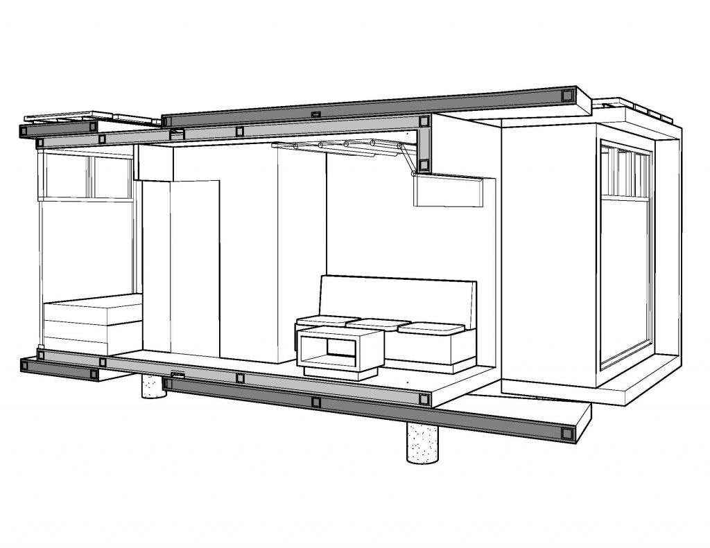 DOUBLE SECTION PERSP