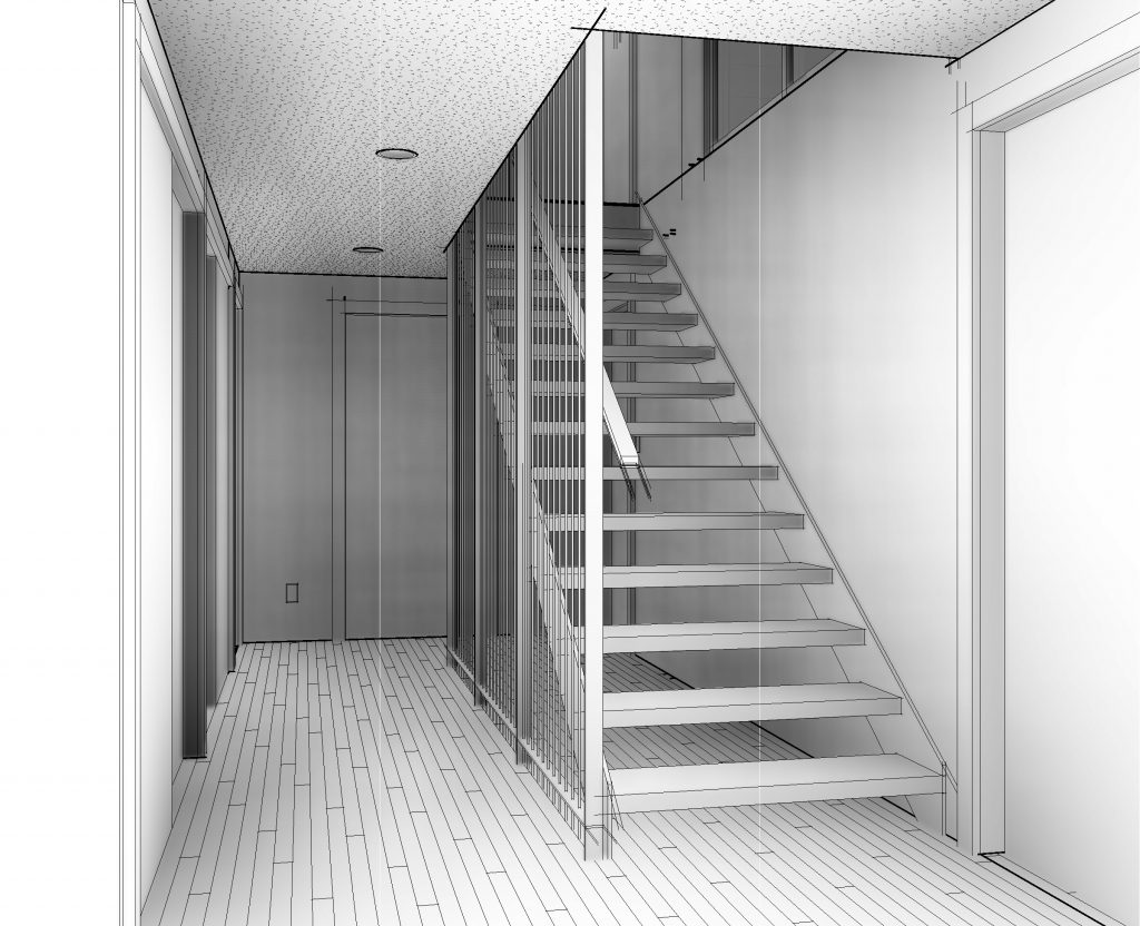 BROCKBANK - 3D View - STAIR 1